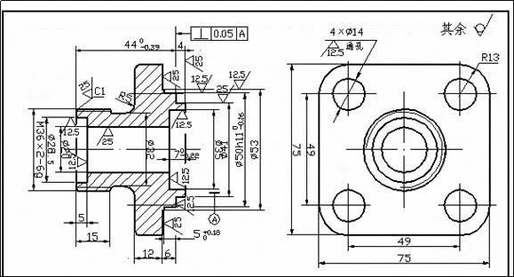 Analiza rysunku mechanicznego1